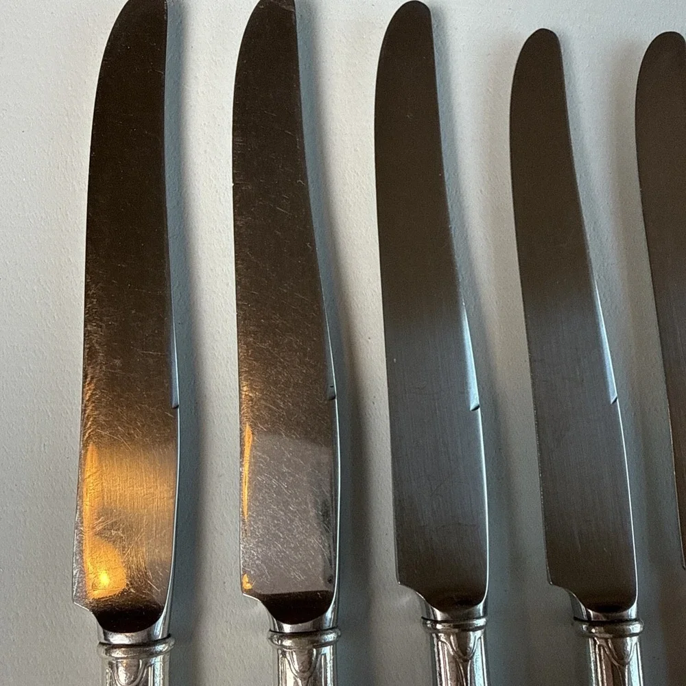 Gorham Silver Plate LADY CAROLINE Dinner Knives 1933 9-1/4